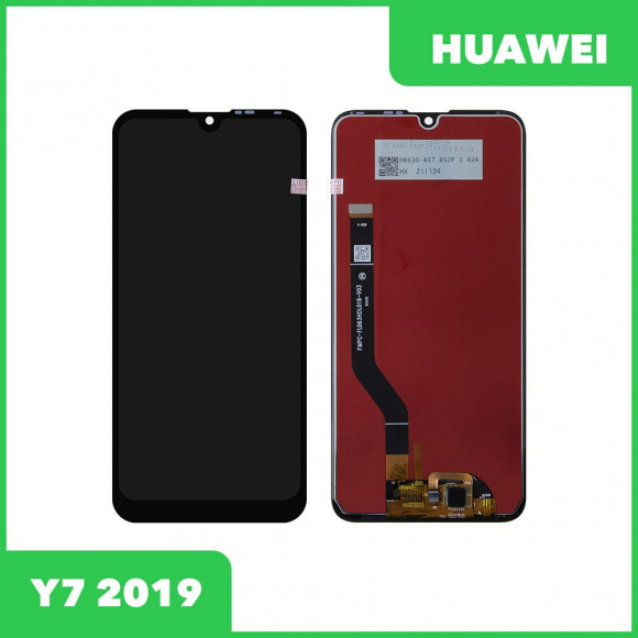 LCD дисплей для Huawei Y7 2019 с тачскрином (черный) Premium Quality