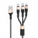 Кабель USB HOCO X26 Xpress 3 в 1 для Lightning, Micro USB, Type-C, 2.0A, 1 м, черный с золотым Кабель USB HOCO X26 Xpress 3 в 1 для Lightning, Micro USB, Type-C, 2.0A, 1 м, черный с золотым