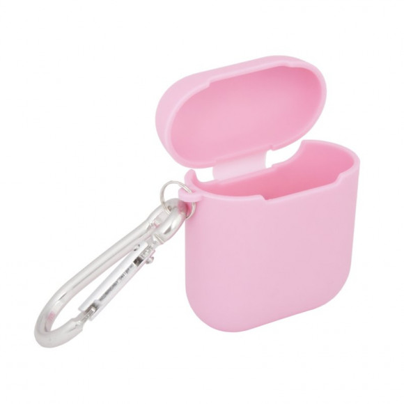 Силиконовый чехол AirPods COTEetCI AirPods TPU Case (розовый)