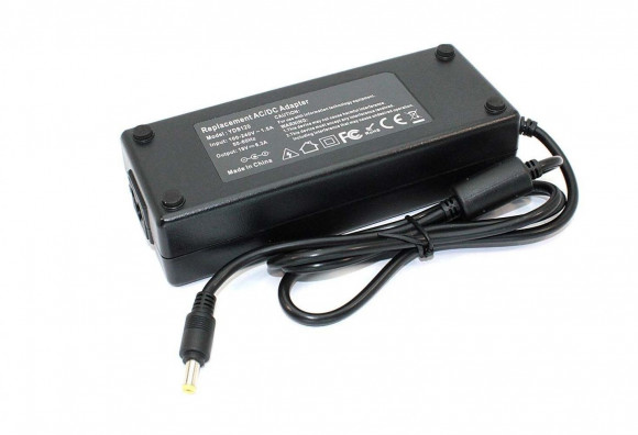 Блок питания (зарядное) для ноутбука Toshiba 19В, 6.3A, 5.5x1.7мм (OEM)