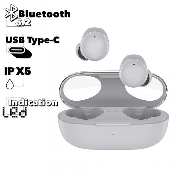 TWS Bluetooth гарнитура Xiaomi T17S (серая)