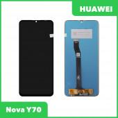 LCD дисплей для Huawei Nova Y70 (MGA-LX9N) с тачскрином (черный)