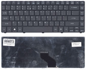 Клавиатура для ноутбука Acer Aspire Timeline 3410, 3410T, 3410G, 4741, 3810, черная, матовая Клавиатура для ноутбука Acer Aspire Timeline 3410, 3410T, 3410G, 4741, 3810, черная, матовая