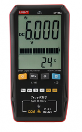 Супертонкий мультиметр UNI-T UT121A с большим экраном Супертонкий мультиметр UNI-T UT121A с большим экраном