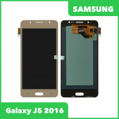 LCD дисплей для Samsung Galaxy J5 2016 SM-J510 в сборе с тачскрином (OLED), золото