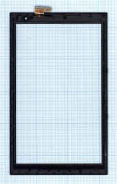 Сенсорное стекло (тачскрин) для Irbis TW43, черное с рамкой, б.у. Сенсорное стекло (тачскрин) для Irbis TW43, черное с рамкой, б.у.