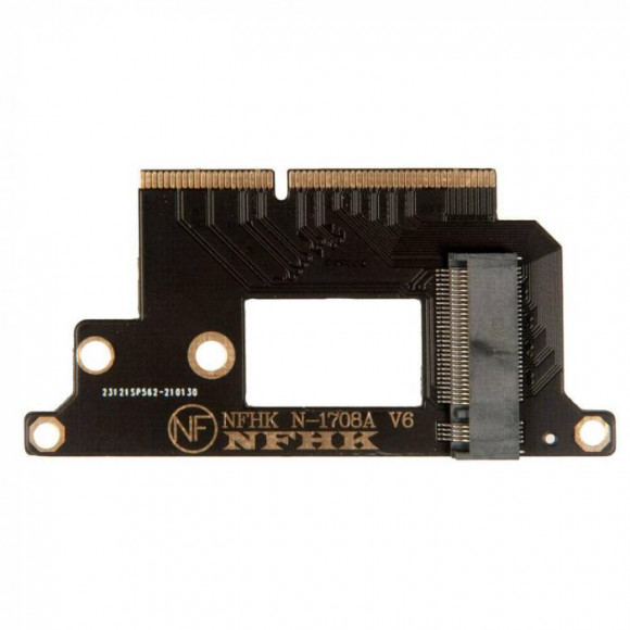 Переходник для SSD M.2 NVMe для Apple MacBook Pro 13 Late 2016 Mid 2017, NFHK N-1708A V6