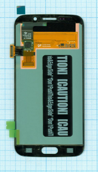 Дисплей для Samsung Galaxy S6 Edge SM-G925F синий