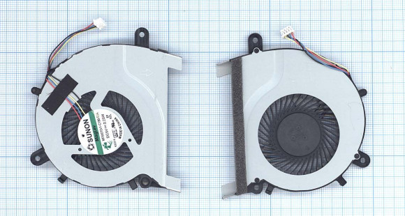 Вентилятор (кулер) для ноутбука Asus VivoBook S451 VER-2, 4-pin Вентилятор (кулер) для ноутбука Asus VivoBook S451 VER-2, 4-pin