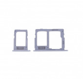 Держатель (лоток) SIM-карты для Samsung Galaxy J7 2017 (J730F), синий