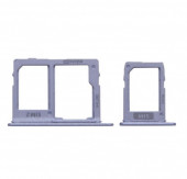 Держатель (лоток) SIM-карты для Samsung Galaxy A6 Plus 2018 (A605F), фиолетовый Держатель (лоток) SIM-карты для Samsung Galaxy A6 Plus 2018 (A605F), фиолетовый