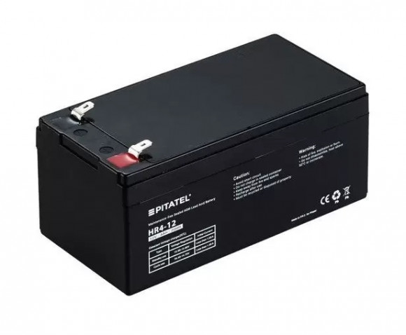 Аккумуляторная батарея Pitatel HR4-12, 12В, 4Ач