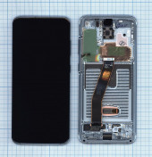 Дисплей для Samsung Galaxy S20 SM-G980F голубой