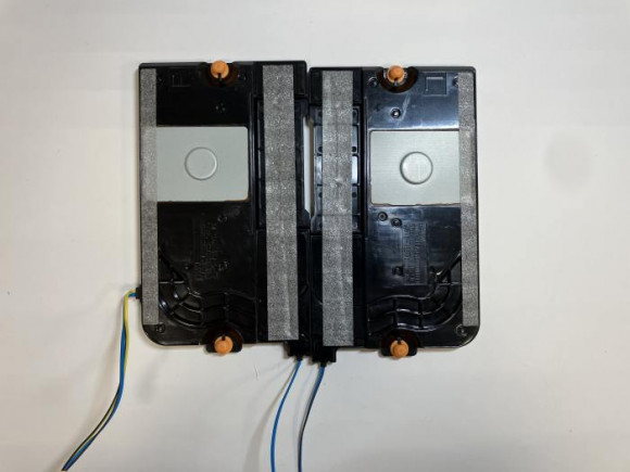 Динамики BN96-52484B от ТВ Samsung QE50q67aau с разбора