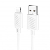 Кабель USB HOCO (X88) для iPhone Lightning 8 pin (1м) (белый)