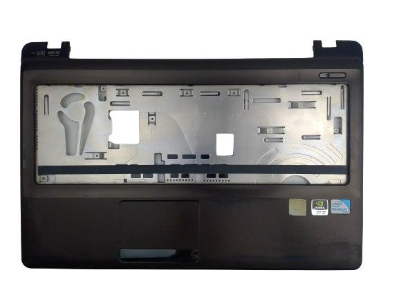 Верхняя часть корпуса (Palmrest) Asus K52 с тачпадом, черный (с разбора)