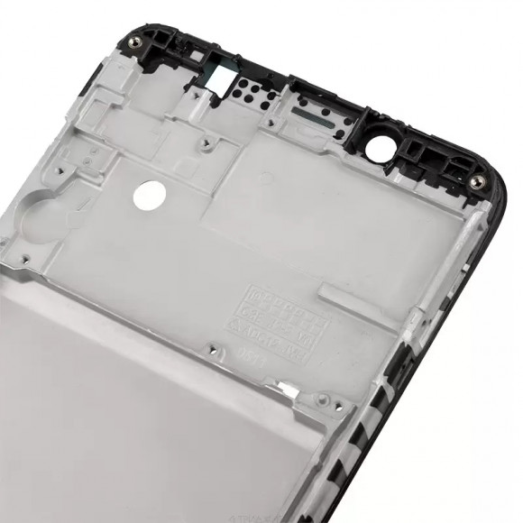 Рамка дисплея (средняя часть) для Xiaomi Redmi 7A, черная Рамка дисплея (средняя часть) для Xiaomi Redmi 7A, черная