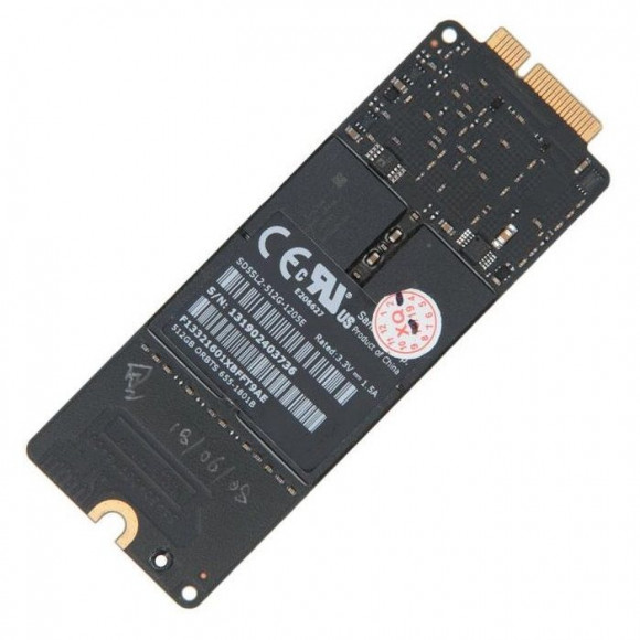 Твердотельный накопитель SSD 512GB SanDisk SD5SL2-512G-1205E для ноутбука iMac 21.5 27 A1418, A1419 MacBook Pro 13 15 Retina A1398, A1425 Late 2012 Ea
