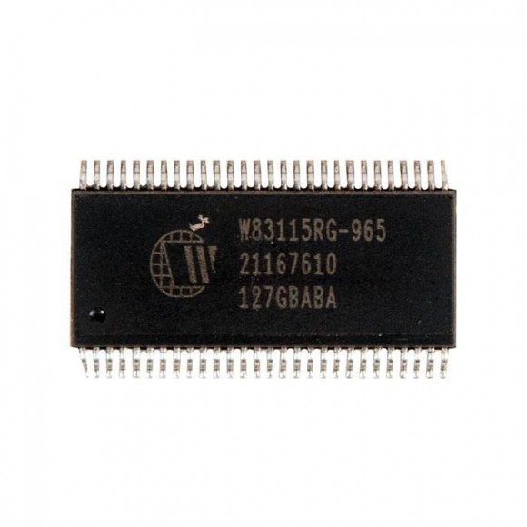 Микросхема W83115RG-965 W83115RG TSSOP-56 с разбора
