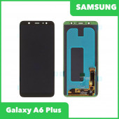 LCD дисплей для Samsung Galaxy A6 Plus SM-A605 в сборе с тачскрином (OLED), черный