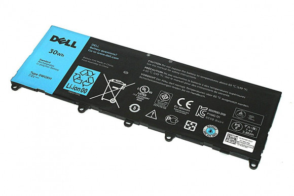 Аккумуляторная батарея 0WGKH для Dell Latitude 10 (ST2E), 7.4В, 30Wh (оригинал)