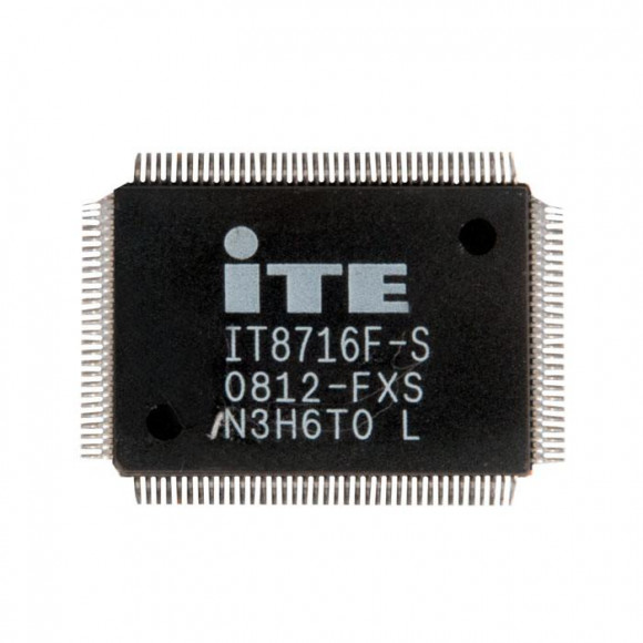 Мультиконтроллер ITE IT8716F-S FXS PQFP128 с разбора