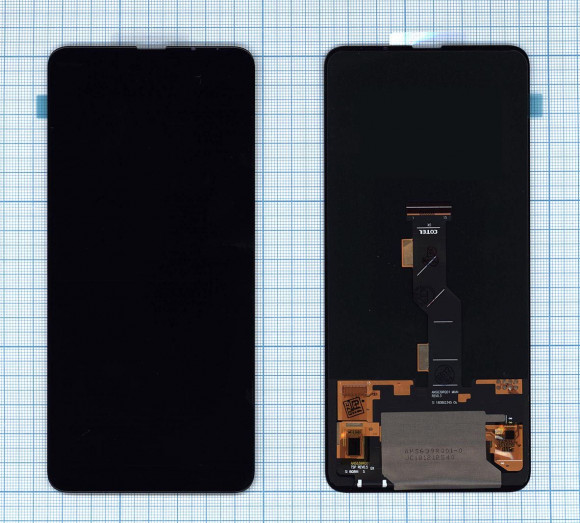 Модуль (матрица + тачскрин) для Xiaomi Mi Mix 3 (OLED), черный