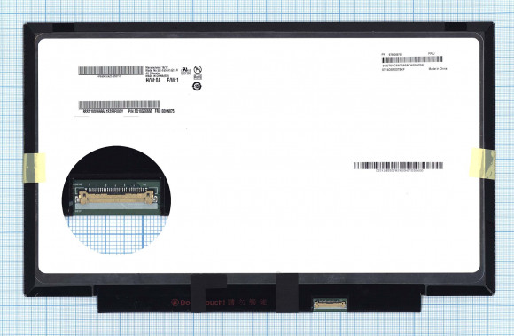 Матрица B140HAN01.8, 14.0", 1920x1080, 30 pin, LED, Slim, глянцевая