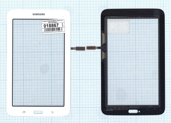 Сенсорное стекло (тачскрин) для Samsung Galaxy Tab 3 Lite 7.0 SM-T113, белое