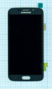 Дисплей для Samsung Galaxy S6 Edge SM-G925F синий