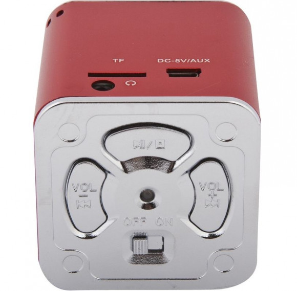 Портативная колонка "LP" M1 красный (3, 5+USB+microSD+FM радио) (коробка) Портативная колонка "LP" M1 красный (3, 5+USB+microSD+FM радио) (коробка)