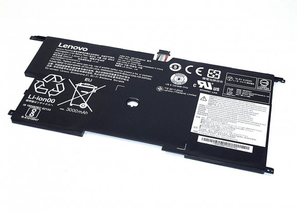 Аккумулятор (батарея) 00HW002 для ноутбука Lenovo ThinkPad X1 Carbon 20BS, 20BT, 15.2В, 3350мАч, 51Втч (оригинал)