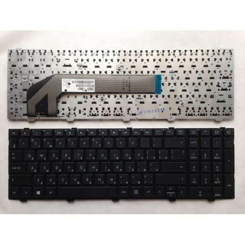 Клавиатура для ноутбука HP Probook 4540s 4545s 4740s без рамки РУССКАЯ РАСКЛАДКА