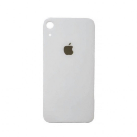Задняя крышка (стекло) для iPhone XR (белая)