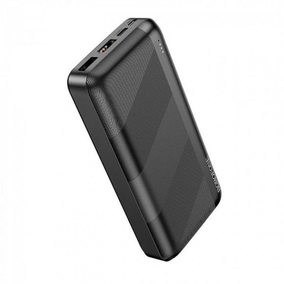 Внешний аккумулятор BOROFONE BJ27A Pindar Power bank, 2.1А (20000mAh), черный