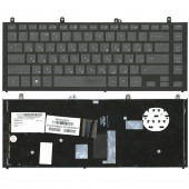 Клавиатура для ноутбука HP ProBook 4320s, черная, c рамкой