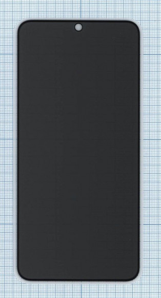 Защитное стекло Privacy "Анти-шпион" для Samsung Galaxy S22 Plus (S906E)