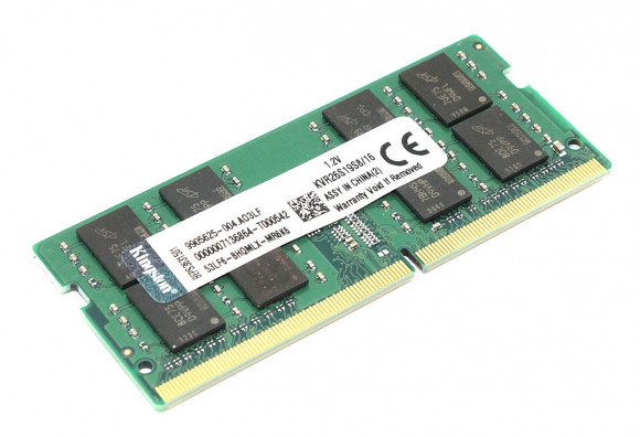 Модуль памяти Kingston SODIMM DDR4 16ГБ 2666 MHz