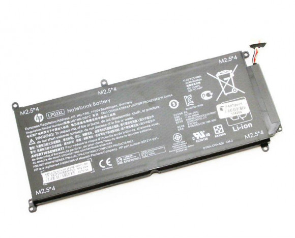 Аккумулятор (батарея) для ноутбука HP Envy 15-AE018 (LP03XL) 11.4V 4800mAh