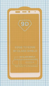 Защитное стекло "Полное покрытие" для Xiaomi Redmi 5 белое Защитное стекло "Полное покрытие" для Xiaomi Redmi 5 белое