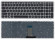 Клавиатура для ноутбука Lenovo IdeaPad U510, Z710, черная с серебристой рамкой