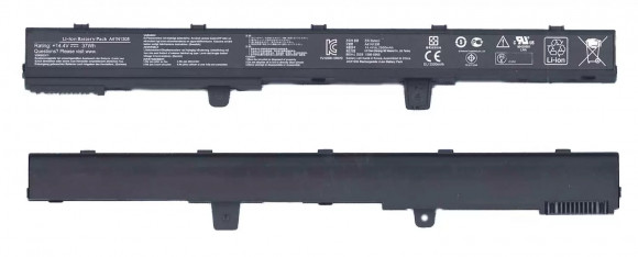 Аккумулятор (батарея) A41N1308 для ноутбука Asus X441CA, X551CA, X551MA 14.4B, 37Втч (оригинал)