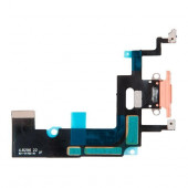 Системный разъем (разъем зарядки) для Apple iPhone XR, коралловый