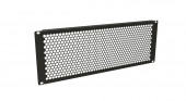 BPD-4-RAL9005 Фальш-панель перфорированная на 4U, цвет черный (RAL 9005) Hyperline
