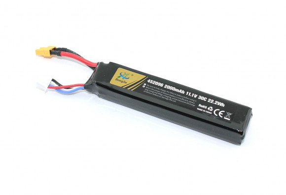 Аккумулятор Li-Pol 11.1v 452096 2000mah разъем XT30-Plug