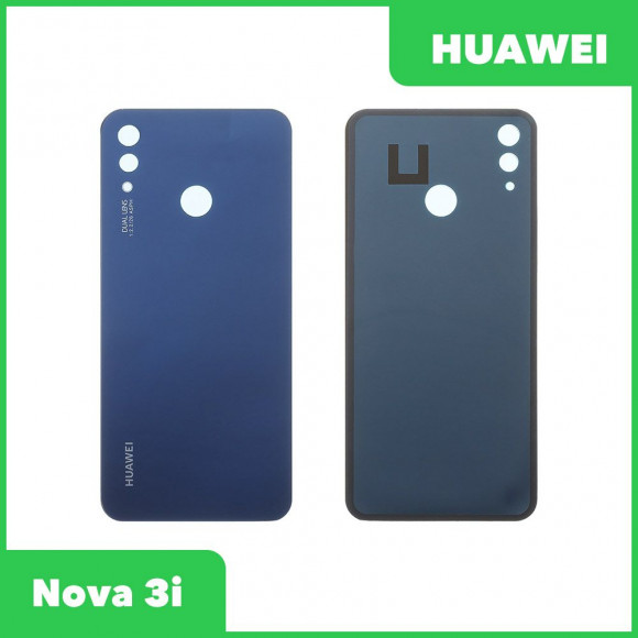 Задняя крышка для Huawei Nova 3i (INE-LX1) (синий)