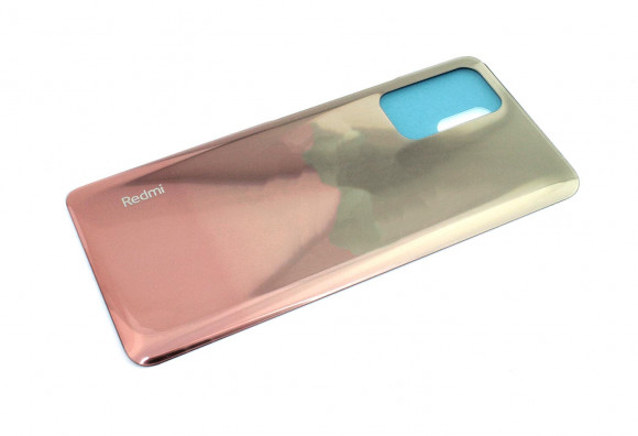 Задняя крышка для Xiaomi Redmi Note 10 Pro золотая