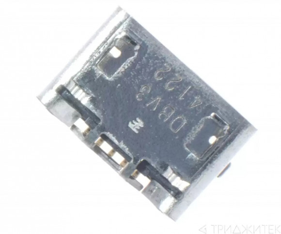 Системный разъем (разъем зарядки) для Nokia Lumia 710, 208 (MicroUSB)