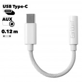 Аудио адаптер Earldom ET-OT69 3.5мм на Type-C (белый) Аудио адаптер Earldom ET-OT69 3.5мм на Type-C (белый)