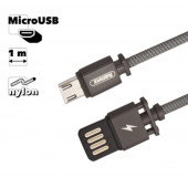 USB кабель Remax Dominator Series Cable RC-064m MicroUSB, черный USB кабель Remax Dominator Series Cable RC-064m MicroUSB, черный